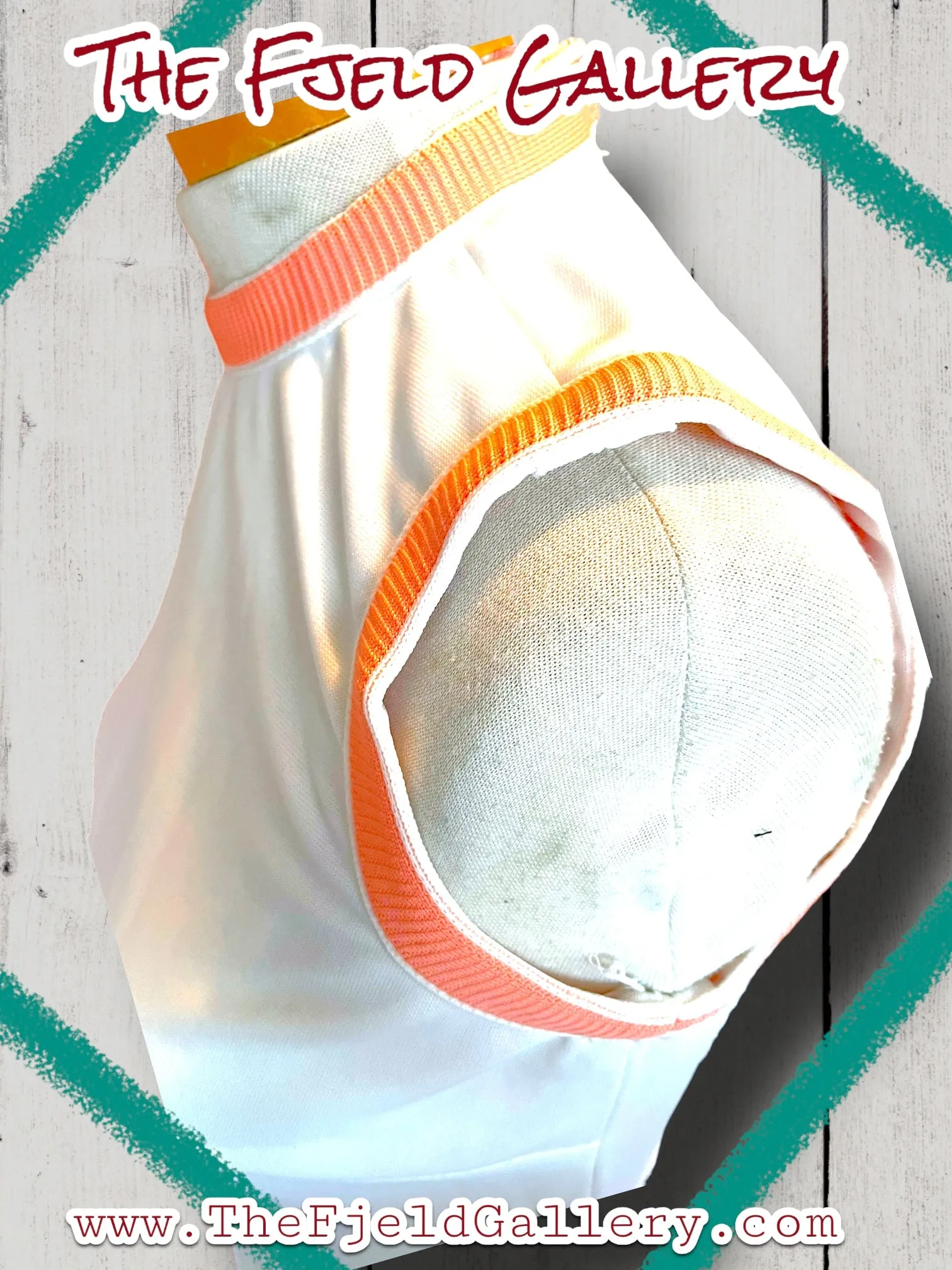 1960’s Vintage A Line White & Pastel Pink, Blue & Green Spring Sleeveless Dress & Sweater Set