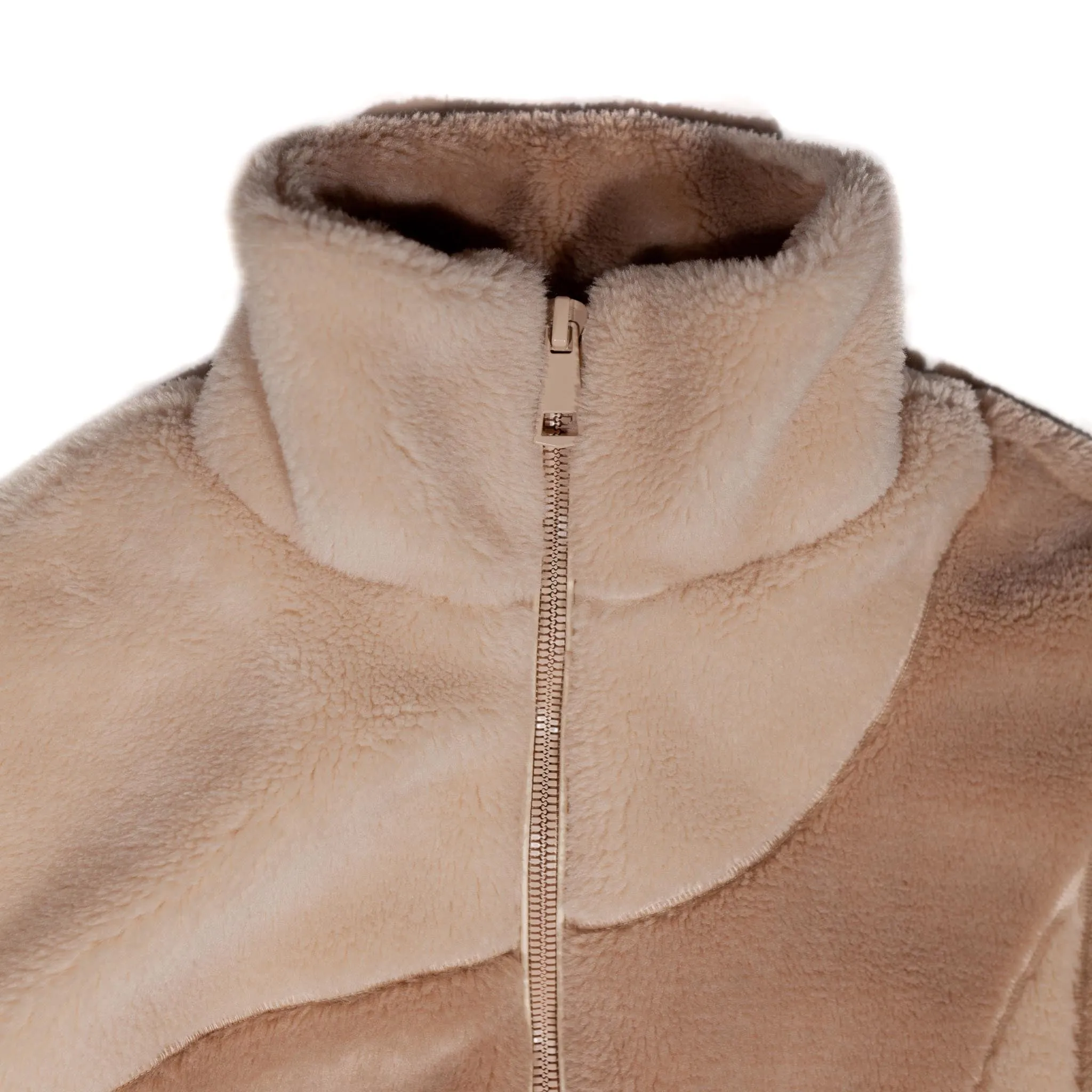 Asymmetrical Fleece Jacket