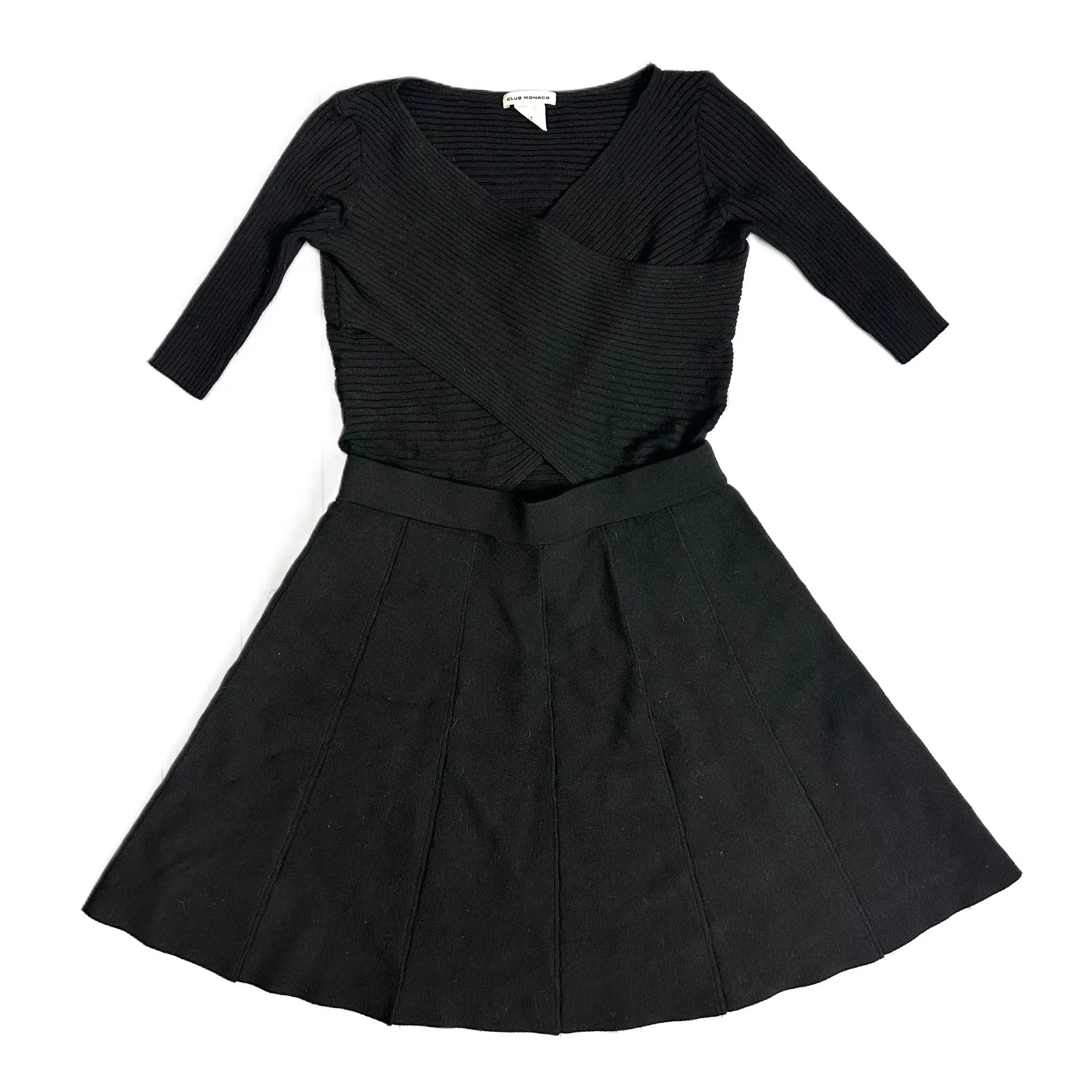 Dress Sweater By Club Monaco In Black, Size: S