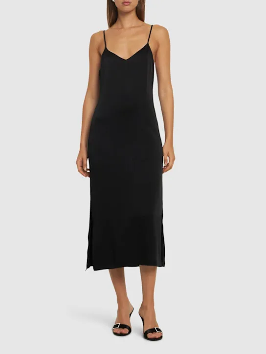Forte_forte   Envers satin midi slip dress 