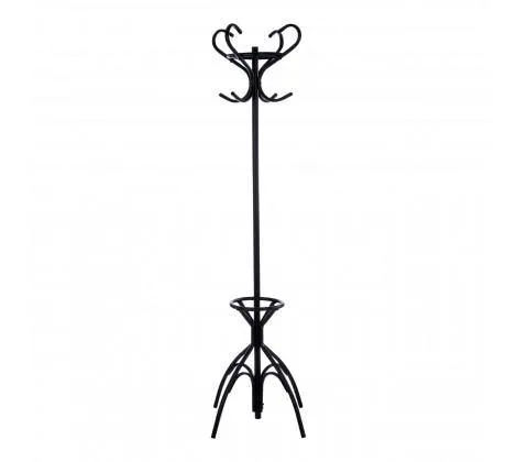 Matte Black Floorstanding Coat Stand