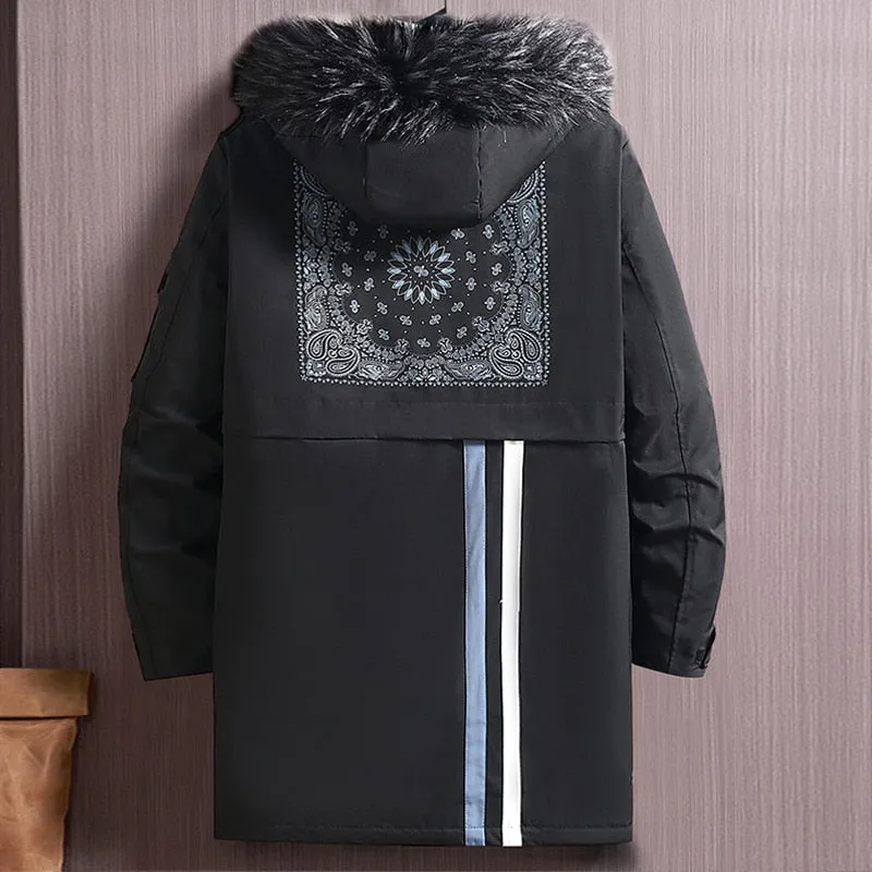 Men Winter Parka Jacket Plus Size 12XL 11XL 10XL