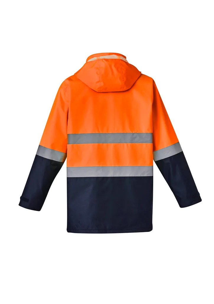 Mens Hi Vis Basic 4 In 1 Waterproof Jacket