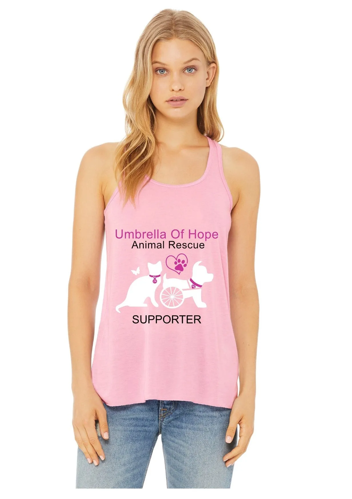Umbrella of Hope Flowy Tank (Available in several colors)