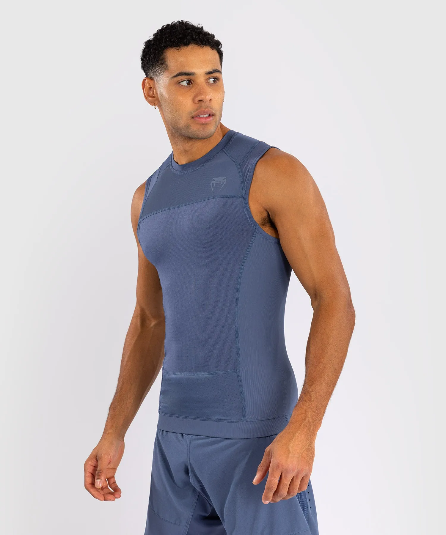 Venum G-Fit Air Men's Sleeveless Rashguard - Foggy Blue
