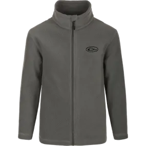 Youth Camp Fleece Full Zip Jacket - Castlerock Grey